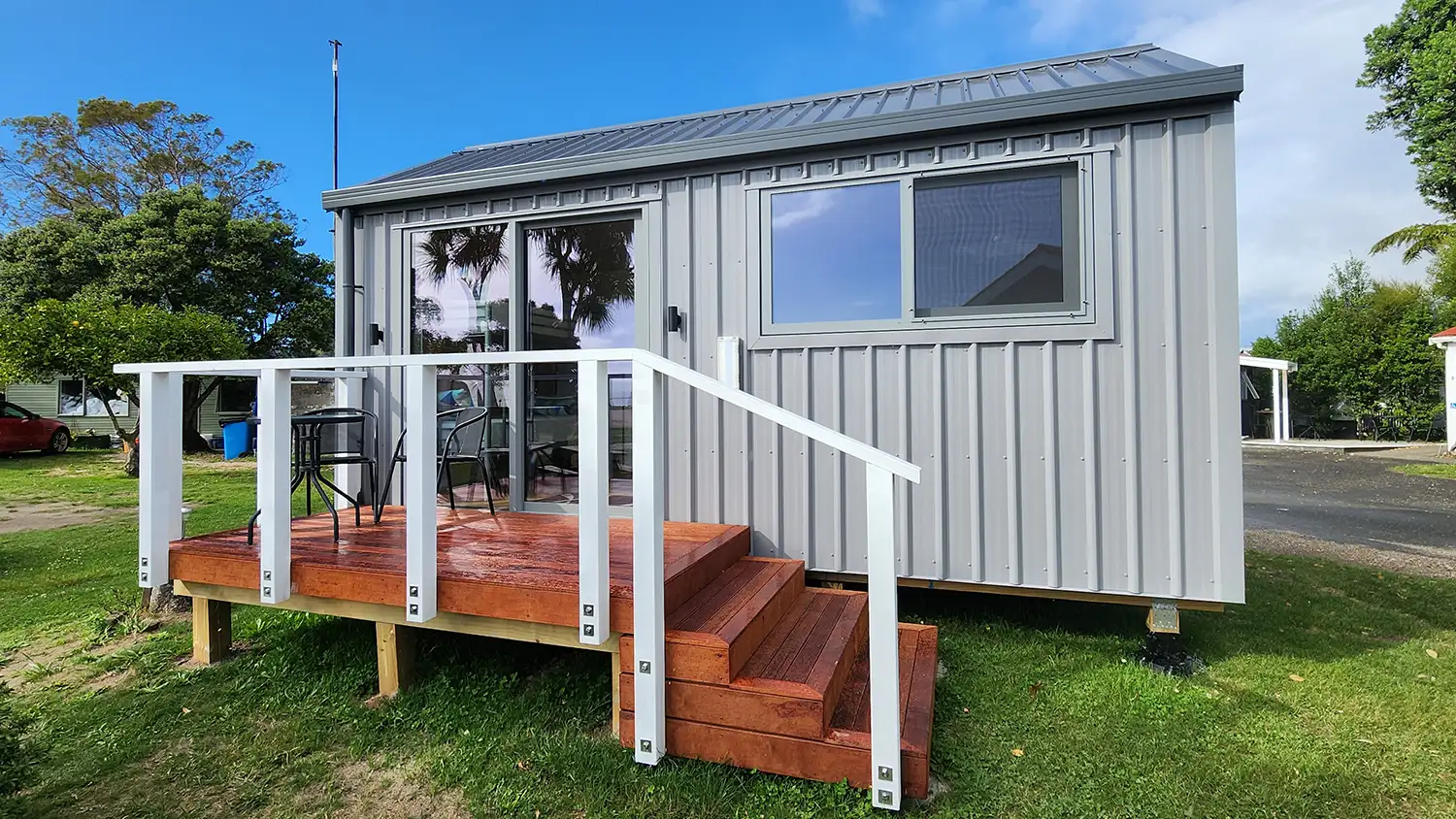 Cosy Cabins successful project exterior