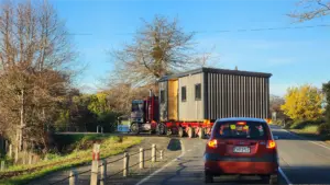 transportable orchard accommodation cabin road delivery nz