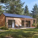 Modern Woodland Cabin Retreat