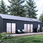 Cosy 48 exterior front angle