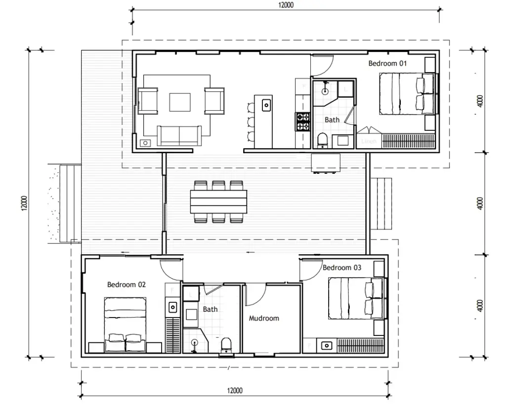 Duo 96 floor plan