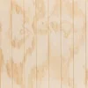 Grooved plywood interior lining