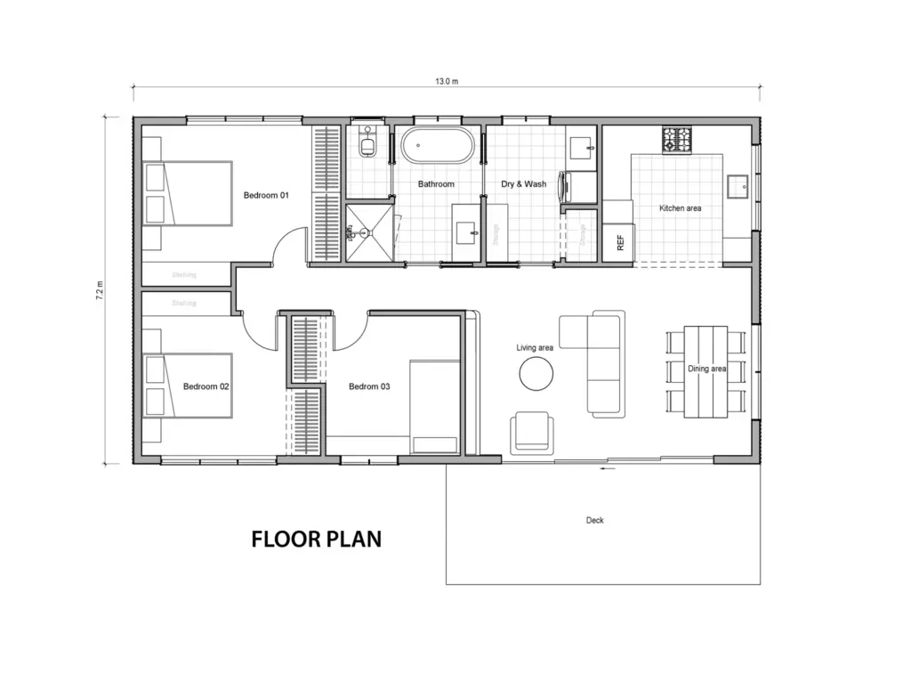 Orinoco 94 floor plan
