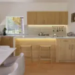 Silver 70 kitchen and living area