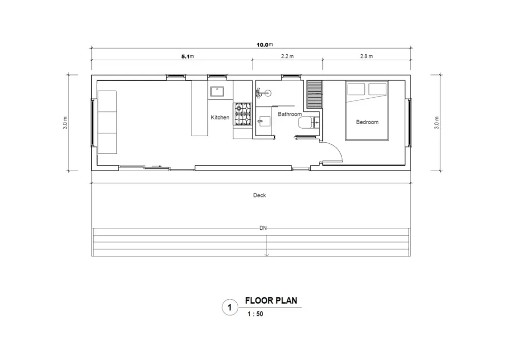 Tiny 30 floor plan