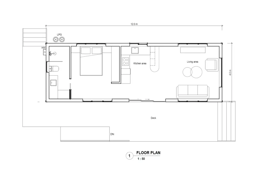 Tiny 48 floor plan option 1