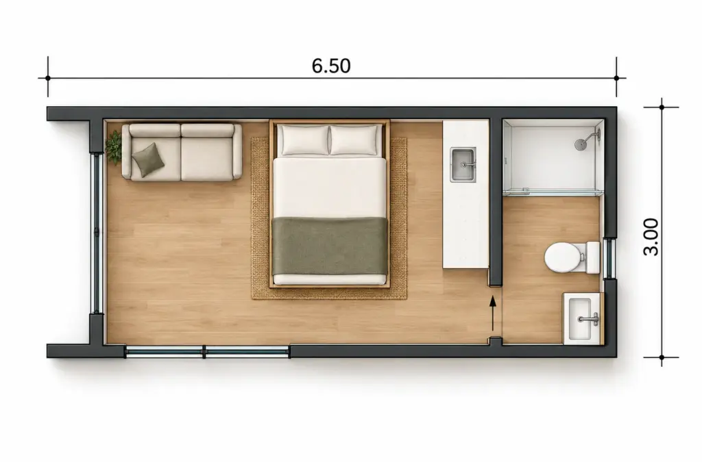 Alpine 18 floor plan