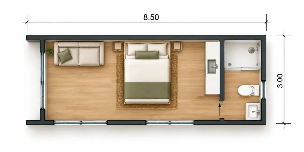 Alpine 24 floor plan