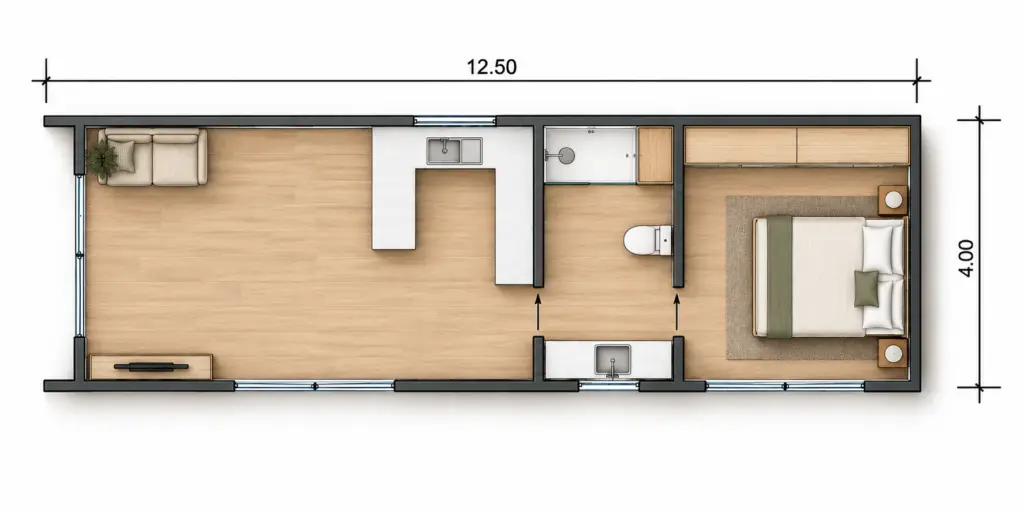 Alpine 48 floor plan