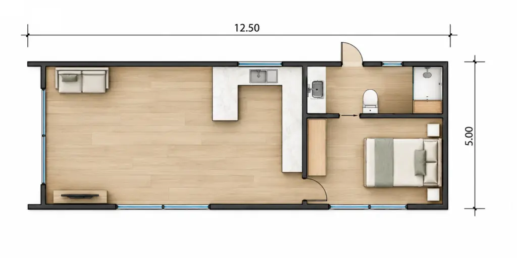 Alpine 60 floor plan