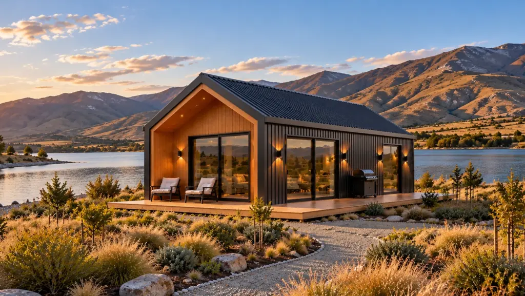 Alpine 60 1 bedroom cabin by a lake