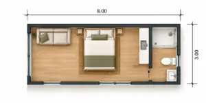 Frontier 24 floor plan
