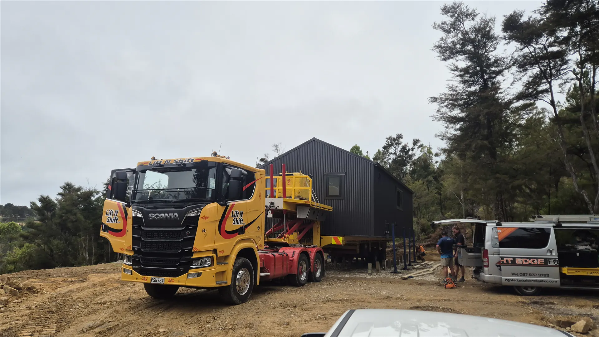 Tinyhome consent transport 60m2