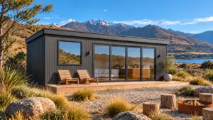 alpine_24_cabin_1 bedroom by lake