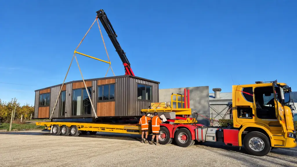 Built and delivered - portable sleepout
