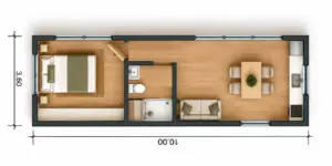 Frontier 36 floor plan