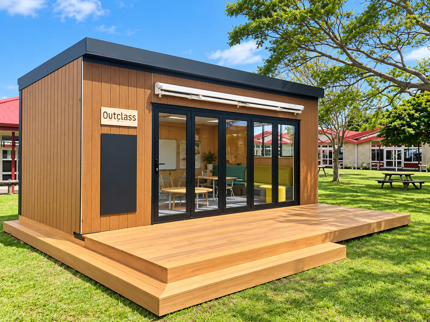 tikipunga primary school outdoor learning pod whangarei